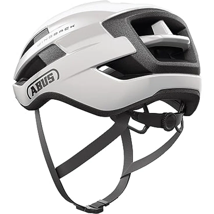 Abus WingBack Velohelm, 51-55 cm, minimalistische Bauweise mit tiefen Belüftungskanälen und Quin-Ready Funktion, 250 g – Bild 6