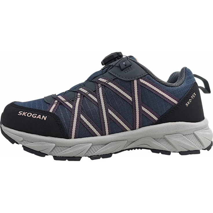 Skogan Rajaa Damen Outdoorschuhe, wasserdichter Wanderschuh mit Sko-Tex Membrane, grau
