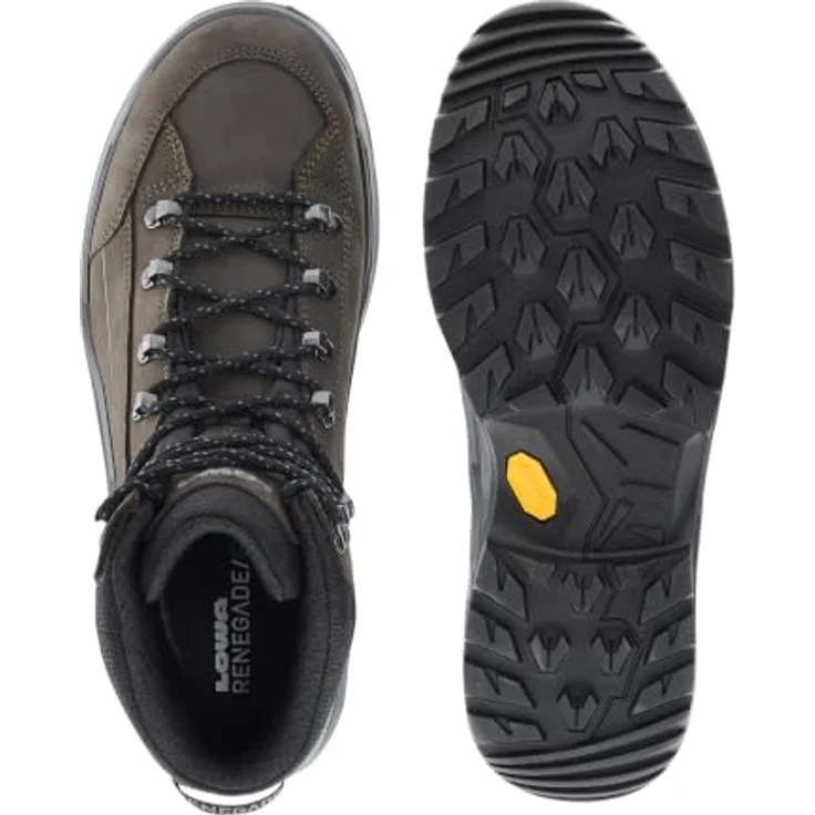 Lowa Renegade Evo GTX MID Wanderschuh, Leder, braun, Größe EUR 48,5, Schnürer – Bild 6