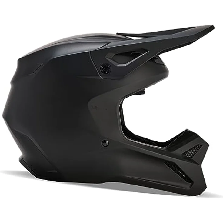 Fox V1 Solid Motocross Helm, schwarz matt, MIPS-Schutzsystem, XL (61/62) – Bild 2