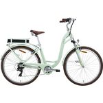 VecoCraft HEBE E-Bike Elektrofahrrad| 28 Zoll | 7-Gang-Schaltung | Ananda Hinterer Motor 250W | EU-Konform | Damen und Herren | Schwarz