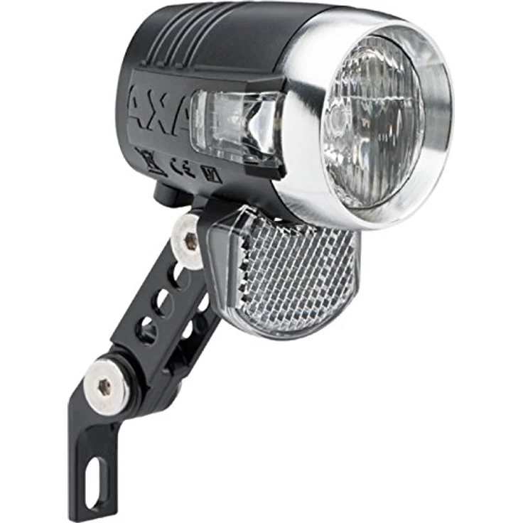 AXA Blueline30, Dynamoscheinwerfer mit 30 Lux Lichtleistung, Hell-Dunkel-Sensor und Steadylight-Funktion – Bild 5