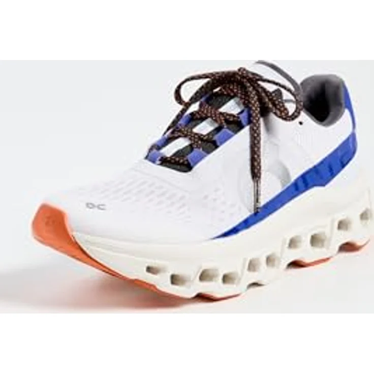 ON Cloudmonster 2, Laufschuhe für Damen mit 230 g Gewicht, regulärer Passform, in Weiß und Frost – Bild 3