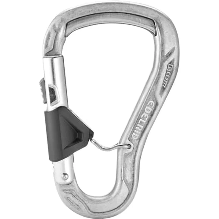 EDELRID HMS Karabiner Bulletproof Belay FG Eco mit Stahleinsatz, Ultrarobuster Sicherungskarabiner in nachhaltiger Farbvariante – Bild 4