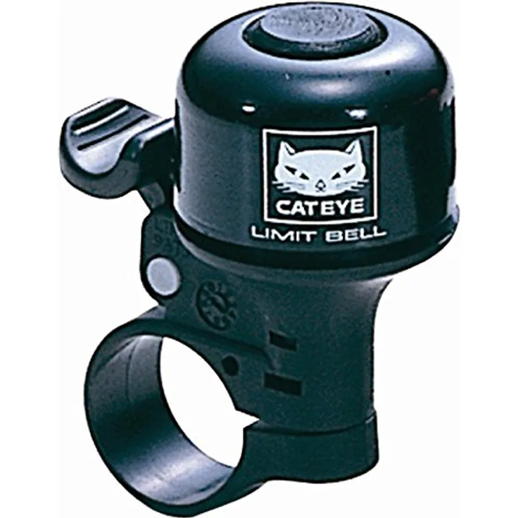 CATEYE PB-800 Fahrradklingel, schwarz, unisex, kompakt und leicht, Herkunftsland Japan