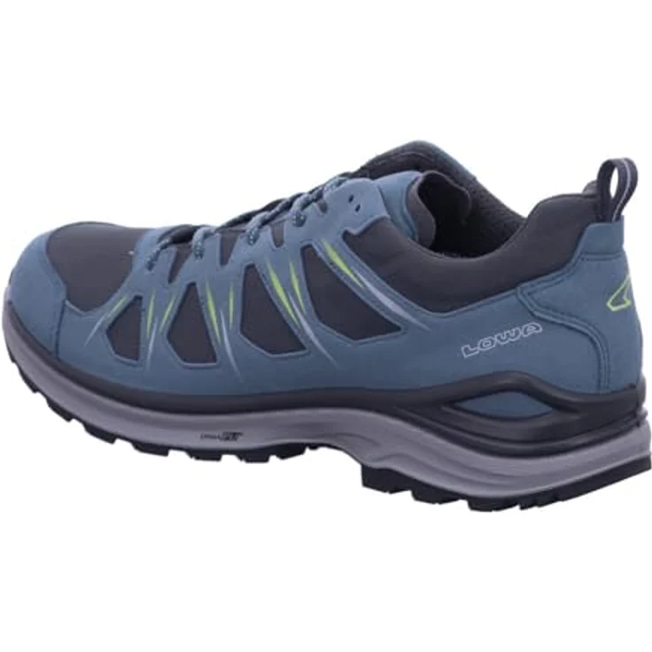 Lowa Innox Evo II GTX, Multifunktions-Wanderschuh mit GORE-TEX-Membran, wasserdicht, petrolblau/grau, Herren – Bild 3