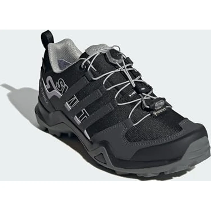 adidas TERREX SWIFT R2 GORE-TEX, wasserdichter Wanderschuh mit atmungsaktiver Membran und Continental™ Gummi Außensohle, schwarz – Bild 5
