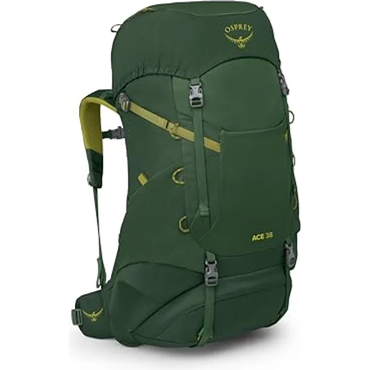Osprey Ace 38, Trekkingrucksack 64 cm in grün, 100% Polyester, 32 cm x 27 cm x 64 cm – Bild 1