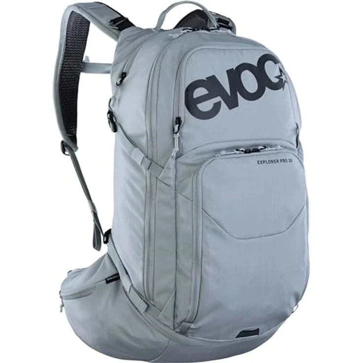 Evoc Explorer 30, Wanderrucksack 54 cm, grau, 100% Polyester, kompakt 28 x 19 cm – Bild 1