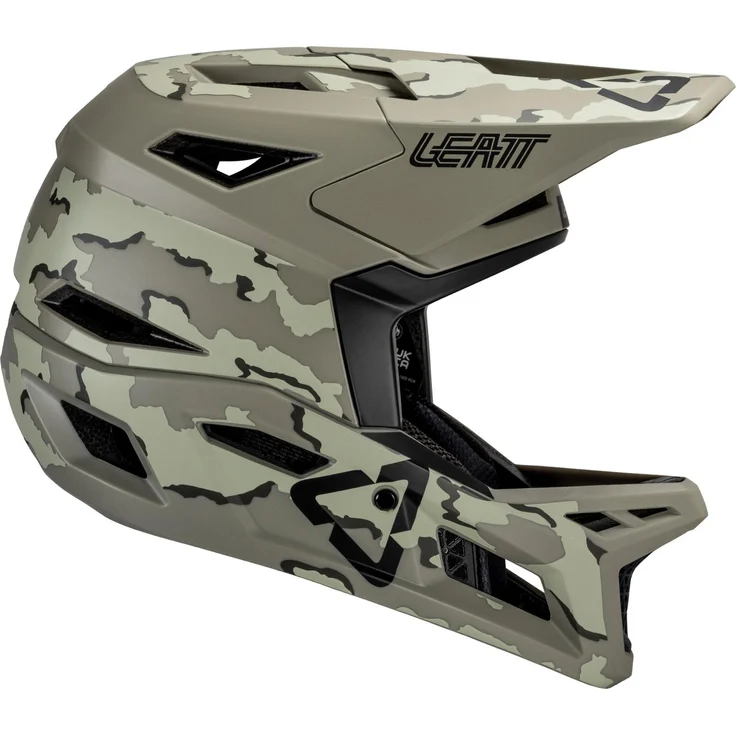 Leatt Velohelm, Fahrradhelm mit optimalem Schutz und modernem Design, schwarz
