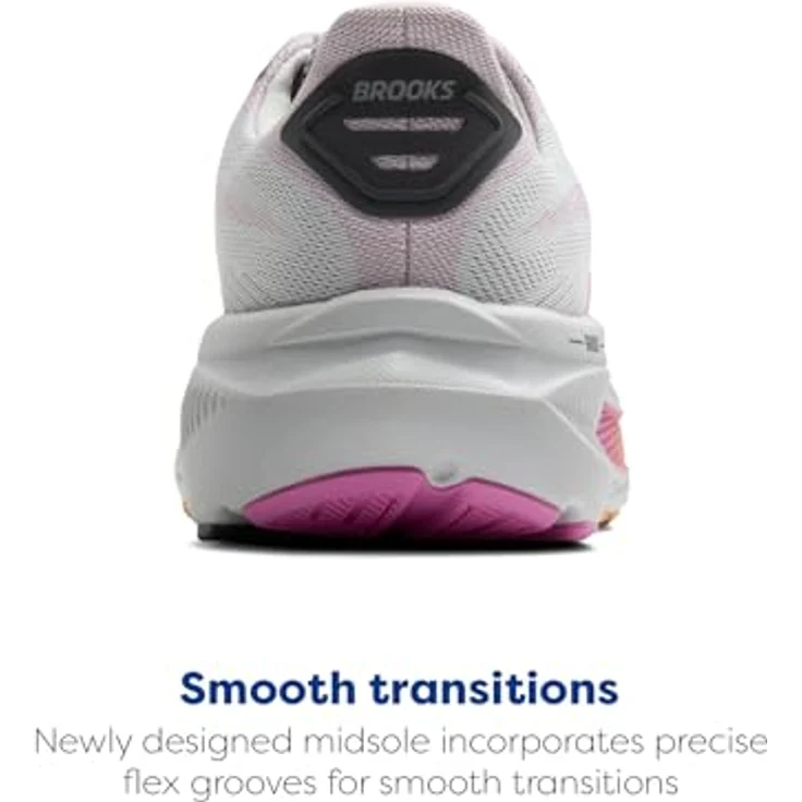 Brooks Running Ghost 17, Damen Laufschuhe für Roadrunning, dämpfend, atmungsaktiv, Pink/Grau, Größe 38 – Bild 3
