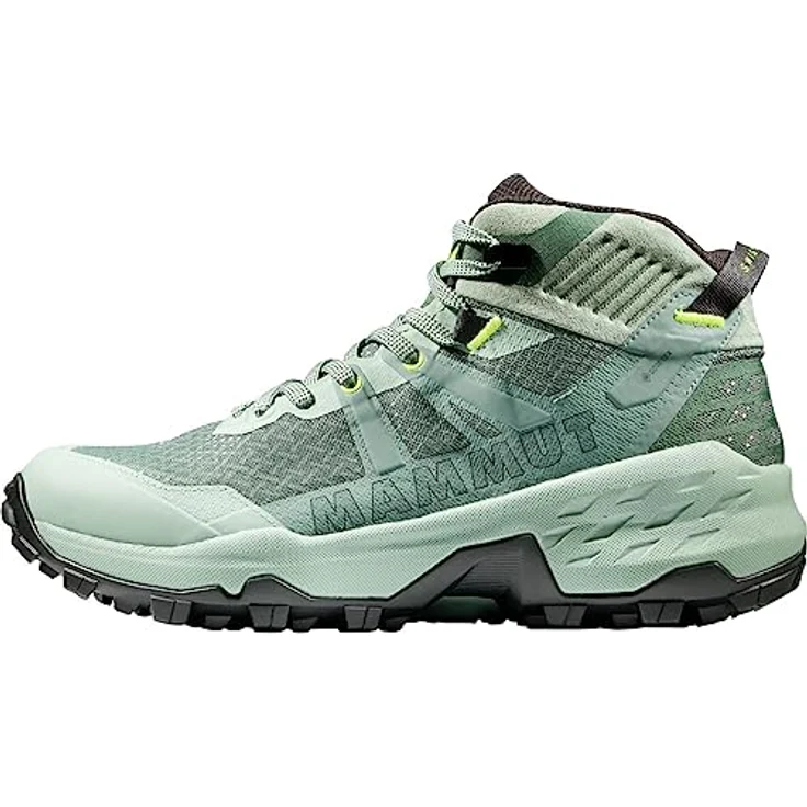 Mammut Women's Sertig II Mid GTX, Wasserdichte Wanderschuhe für Damen in Grün, Größe 39 1/3 mit GORE-TEX Technologie und optimalem Grip – Bild 1