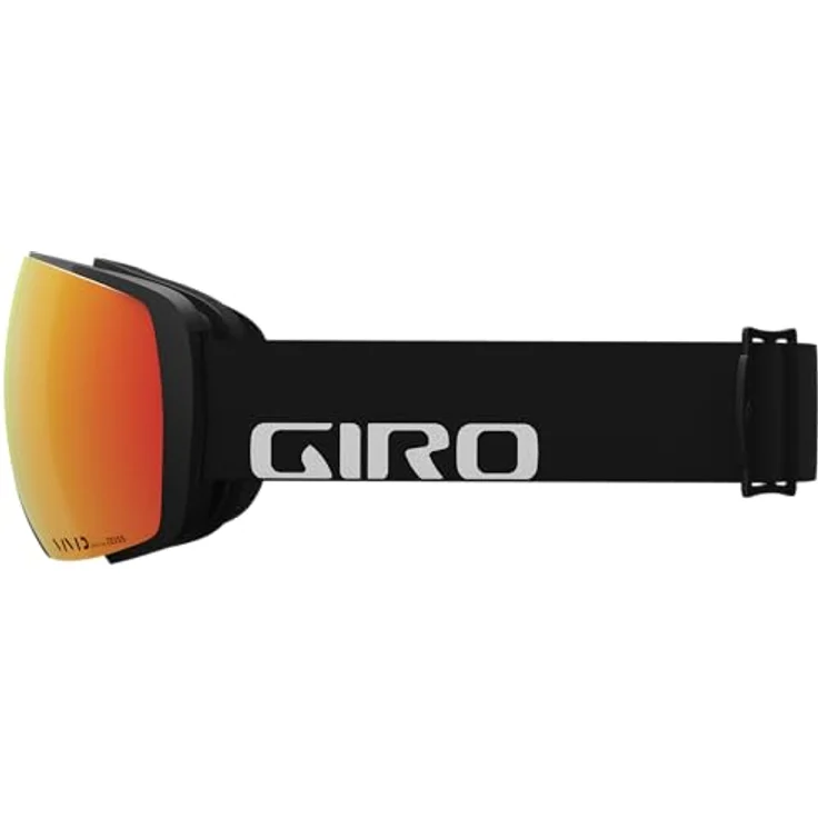 Giro Herren Skibrille Contact, Black Wordmark, L, EVAK Belüftung, EXV Sichtfeld, magnetisches Scheibenwechselsystem – Bild 2