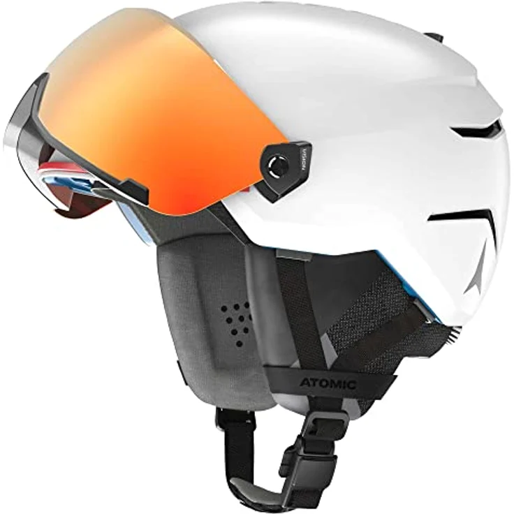 Atomic Savor AMID Visor HD, Skihelm für Erwachsene, grau, 55-59 cm, M, leicht und komfortabel – Bild 4