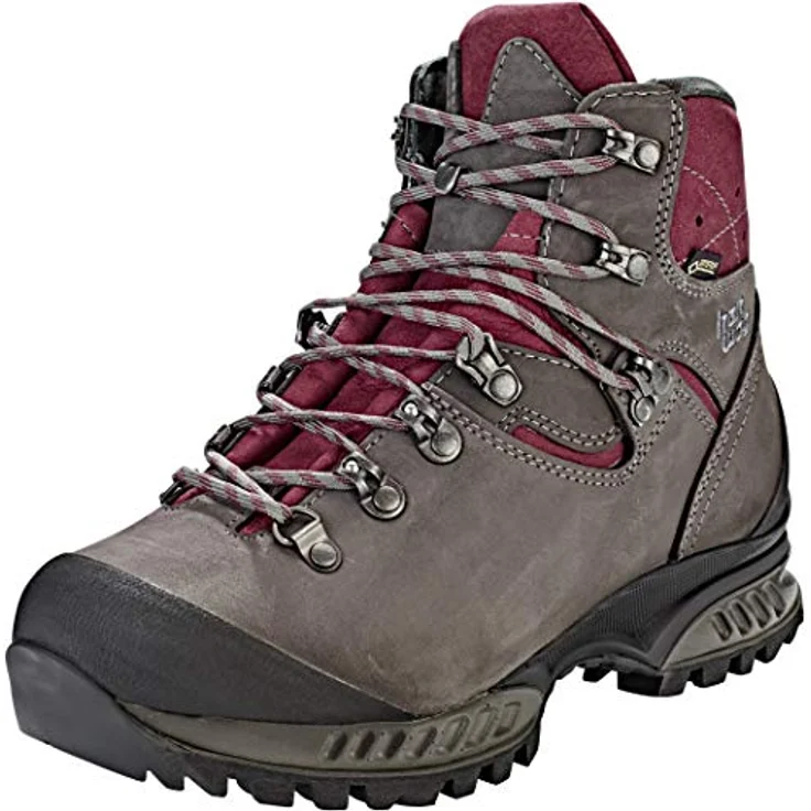 Hanwag Tatra II Wide Lady GTX, Damen Wander- und Bergschuhe aus Nubukleder, atmungsaktiv, grau, Größe 39 EU – Bild 1