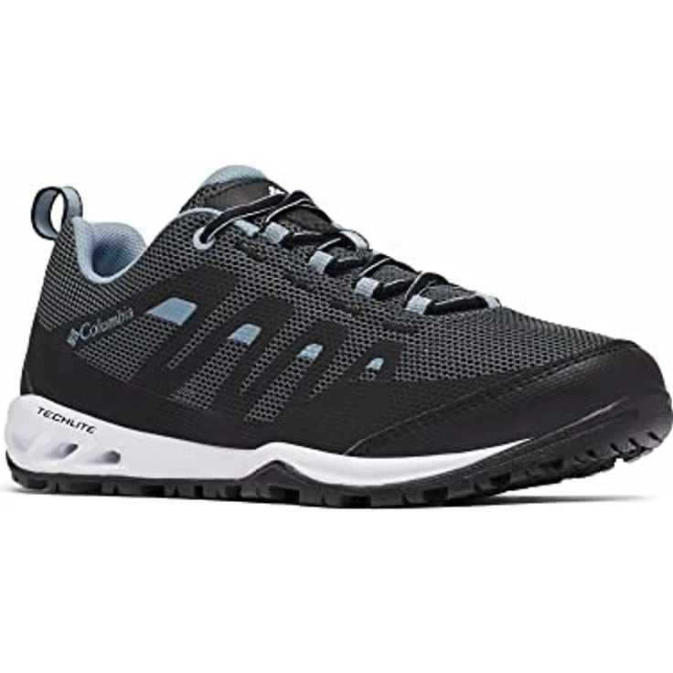 Columbia Schuhe Vapor Vent, Wanderschuhe mit Techlite Dämpfungssystem und Omni-Grip Laufsohle, grau – Bild 1