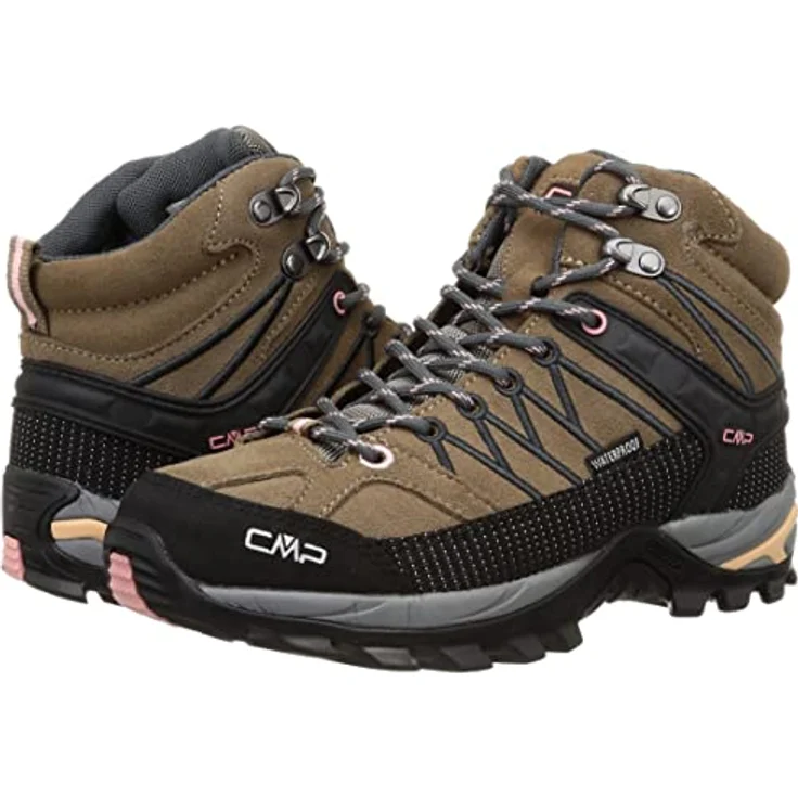 CMP Campagnolo Rigel MID WP, Damen Wanderschuhe, wasserdicht mit Climaprotec-Membran, echtes Leder, Braun – Bild 7