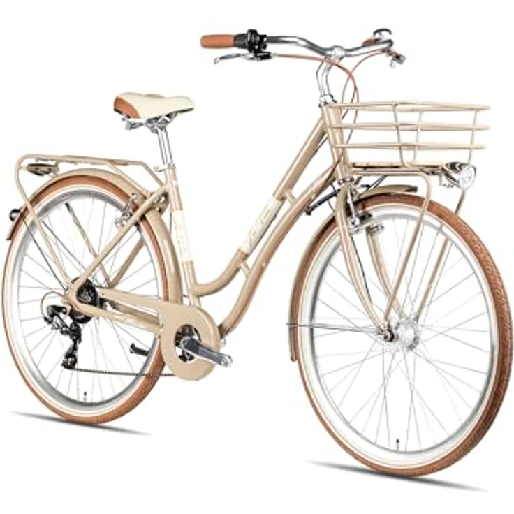 Maxim La Vita Citybike Damenrad, 28 Zoll mit Straßenausstattung, montiert und durchgecheckt – Bild 2