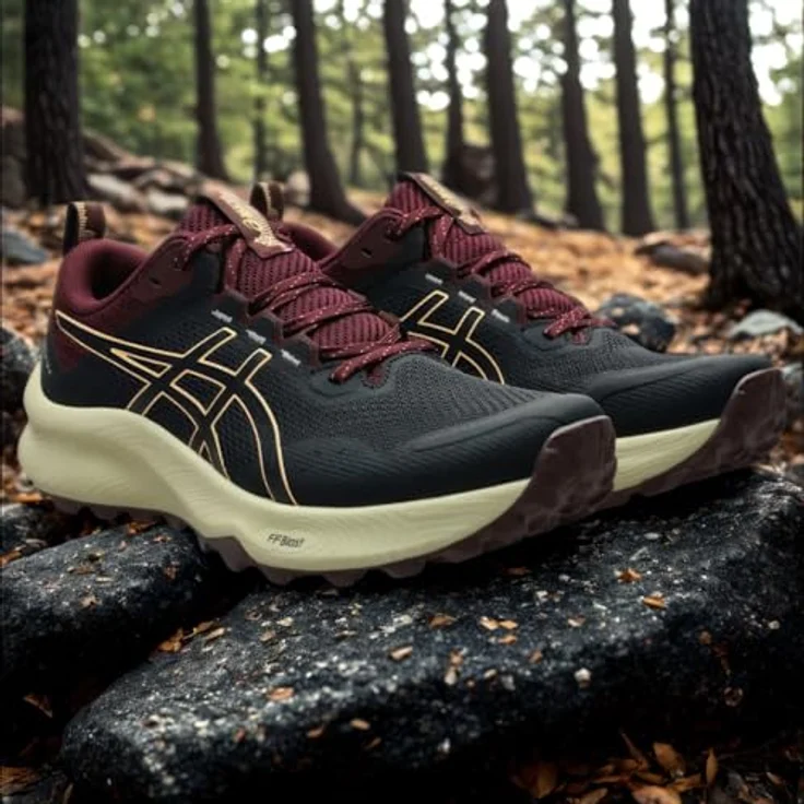 Asics Trabuco Terra 3, Trail-Laufschuhe für Damen, schwarz – Bild 3
