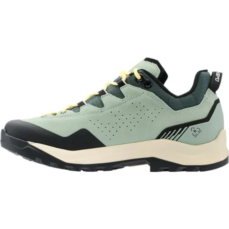 Lowa Explorer GTX Lo Ws, wasserdichte Damen Wanderhalbschuhe mit griffiger Vibramsohle und GORE-TEX-Membrane, dunkelpetrol/mint, EU 40 – Bild 2