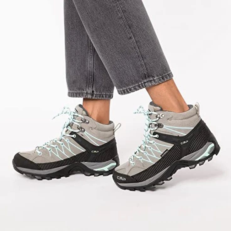 Campagnolo CMP Rigel Mid, wasserundurchlässiger Damen-Trekkingschuh mit Knöchelstütze, beige, Größe 40 – Bild 2