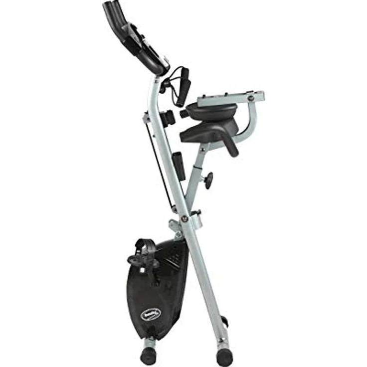Bike ´n Tube Fitness 2in1 Fahrrad Sitz-Heimtrainer klappbar Rückenlehne Trainingsbänder 8 Widerstandsstufen – Bild 3