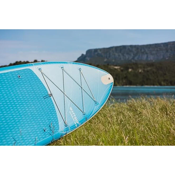 WattSUP MARLIN 12.5, Stand Up Paddle Board ISUP, 378x89cm, ideal für Anfänger und Fortgeschrittene – Bild 16