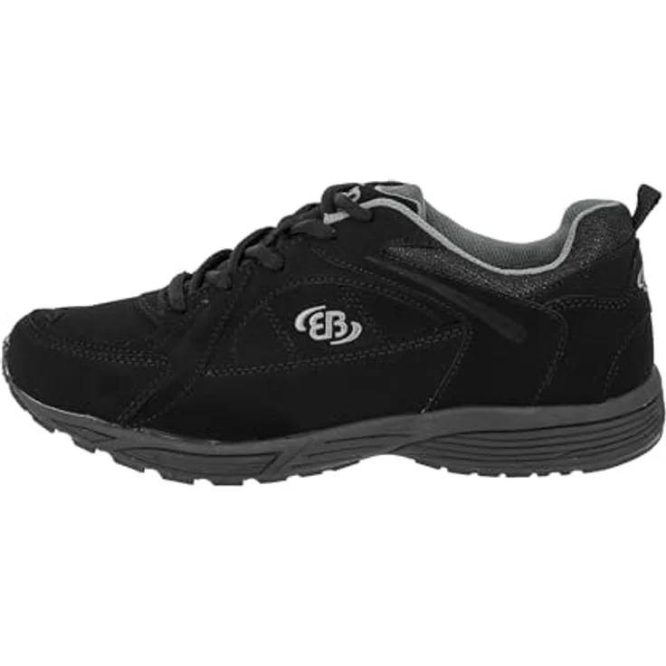 BRÜTTING Outdoorschuh HIKER, bequemer Wanderschuh mit dämpfungsaktiver CME-Laufsohle, schwarz/grau – Bild 2