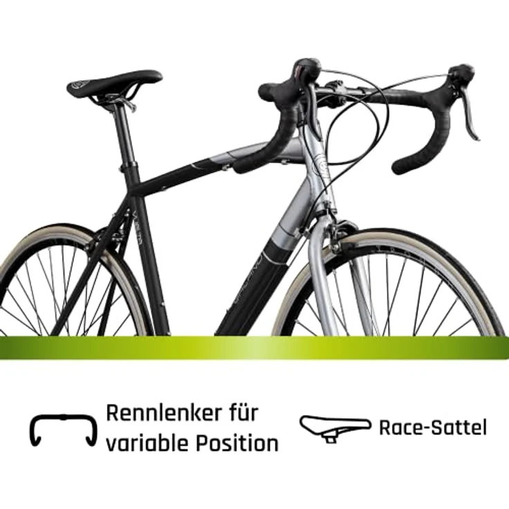 Galano Vuelta 28 Zoll STI Rennrad, leichtes Aluminium-Fitnessrad mit 14-Gang Kettenschaltung und zuverlässigen Caliperbremsen – Bild 4