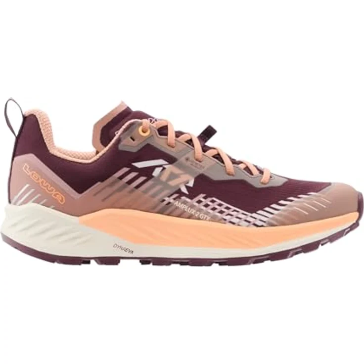 Lowa Amplux 2 GTX Ws, Wanderschuhe mit DYNEVA-Technologie und Lowa Trac-Sohlensystem, bordeaux-ton – Bild 4