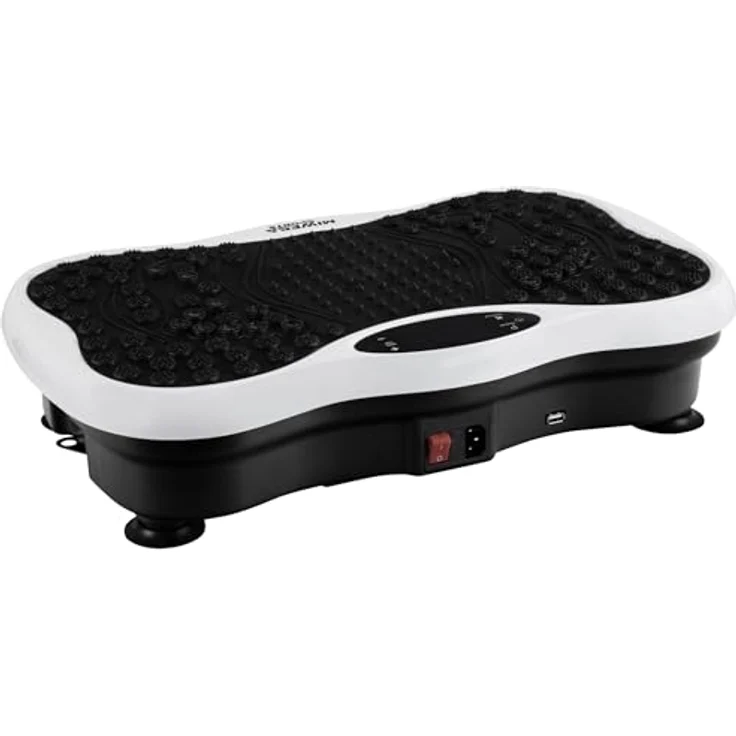 Miweba Sports Vibrationsplatte Vibration Plate, 5 Jahre Garantie, Massagegerät für Fitness und Abnehmen, weiß – Bild 4