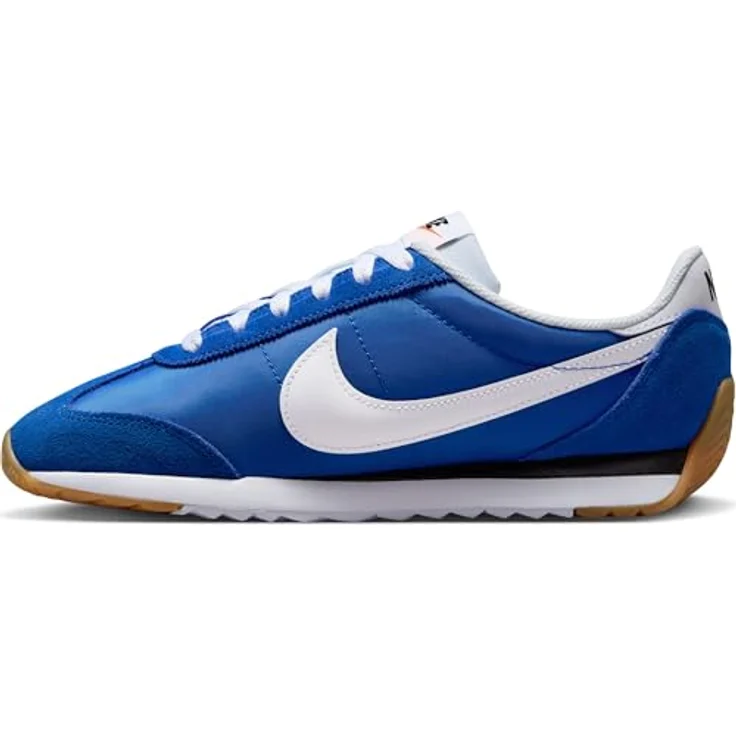 Nike Damen Sneaker Pacific, Laufschuhe mit flachem Profil und Mesh-Wildleder-Obermaterial, blau, Gr. 41 – Bild 9