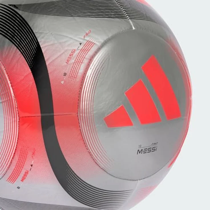 Adidas Messi Club Ball, strapazierfähiger Spielball für Fußballtraining – Bild 5