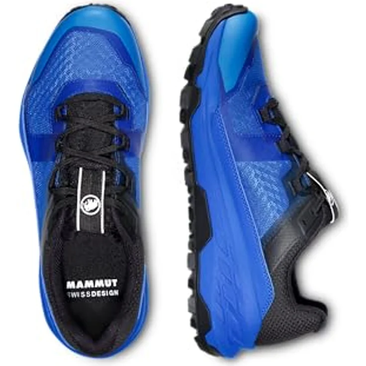 Mammut Girun II Low GTX, Herren Wanderschuhe mit GORE-TEX Membran, Blau, Größe 44 2/3 – Bild 5