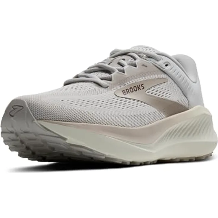 Brooks Anthem 8, Laufschuh für Damen mit weicher Dämpfung, atmungsaktivem Obermaterial und strapazierfähiger Außensohle, Schwarz/Mitternachtsgold, Größe 7,5