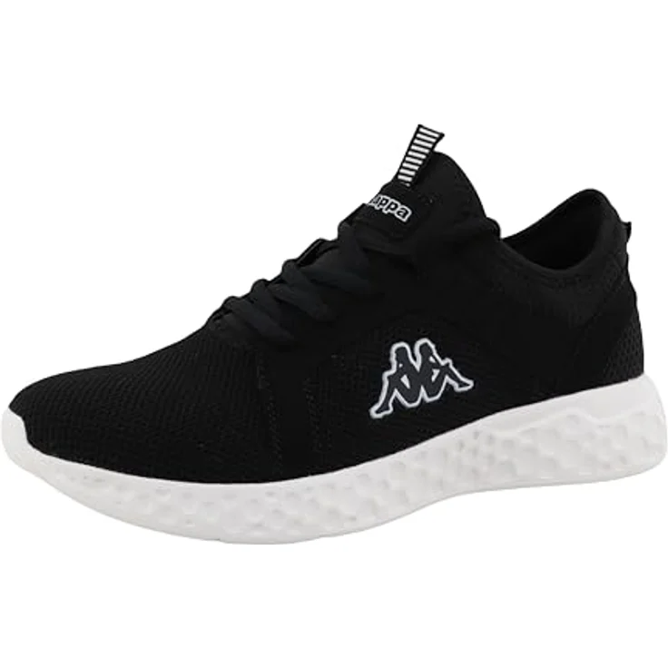 Kappa Damen Laufschuhe Schwarz, Trainingsschuhe mit Mesh-Obermaterial und Schnürverschluss, Größe EUR 40 – Bild 2