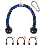 Yes4All XJ90 Trizepsseil, 68.6 cm, Blau/Schwarz