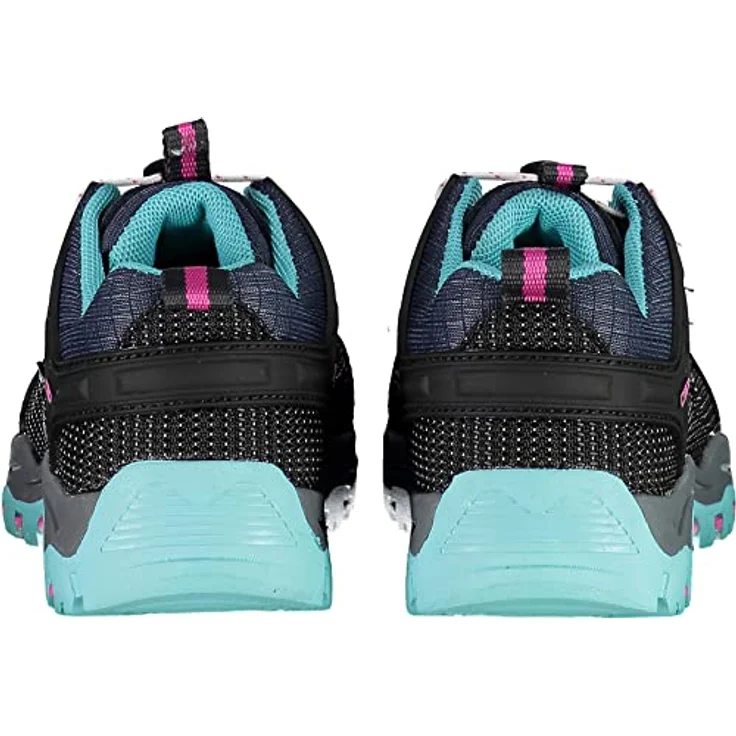 CMP Kids Rigel Low, Mädchen Walkingschuh mit dämpfender EVA-Sohle, wasserdicht, blau, Größe 28 – Bild 6