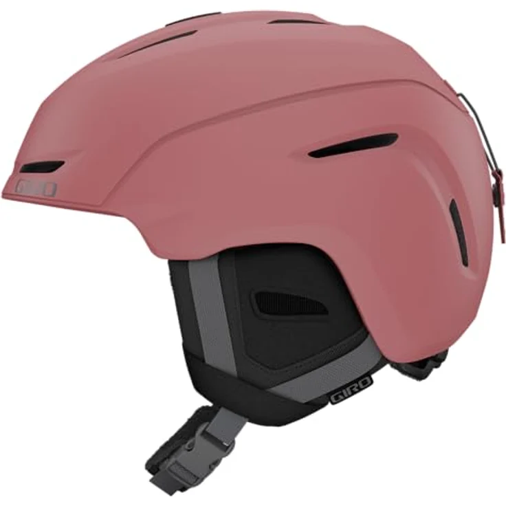 Giro Avera, Damen Schutzausrüstung für Ski und Fahrrad, Hardshell-Helm mit Thermostatsteuerung, rosa, Größe M – Bild 1