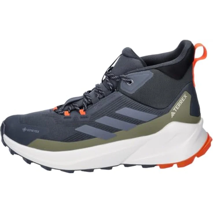 adidas Sportswear TERREX TRAILMAKER 2 MID GTX, Wasserdichter Trekkingschuh mit GORE-TEX Membran und stabilem Halt, Carbon/Gresix/Cblack – Bild 2