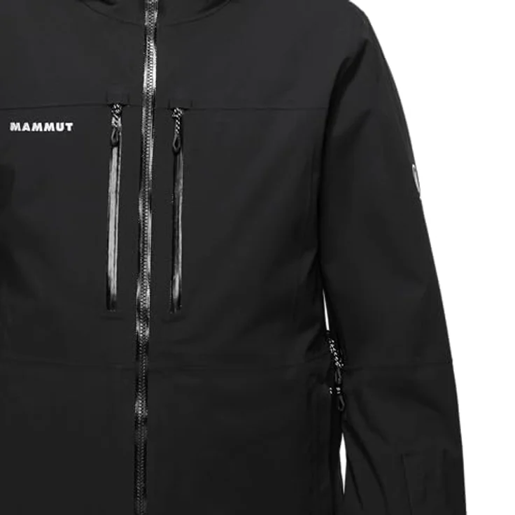 Mammut Stoney HS Thermo Hooded Jacket Men, wasserdichte Skijacke mit synthetischer Isolierung, schwarz, Größe M – Bild 9