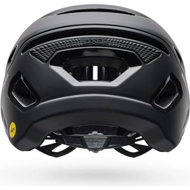 Bell Sixer MIPS, Fahrradhelm in Matt Schwarz mit Float Fit Anpassungssystem und abnehmbarem Visier – Bild 4