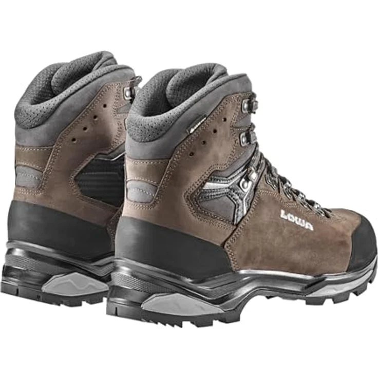 LOWA Camino Evo GTX, Wanderschuhe für Herren, wasserfest aus Nubukleder, braun, Größe 44.5 – Bild 4