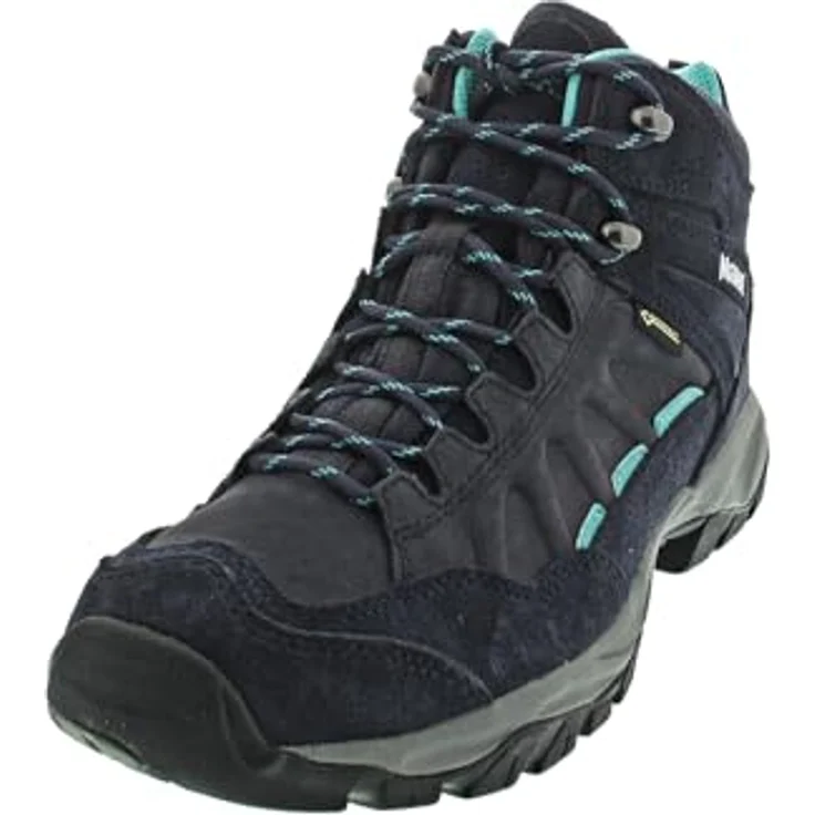 Meindl Nebraska Lady Mid GTX, Wasserdichte Wanderschuhe mit griffiger Light Trail-Sohle, nachtblau, Gr. 51/2 – Bild 6