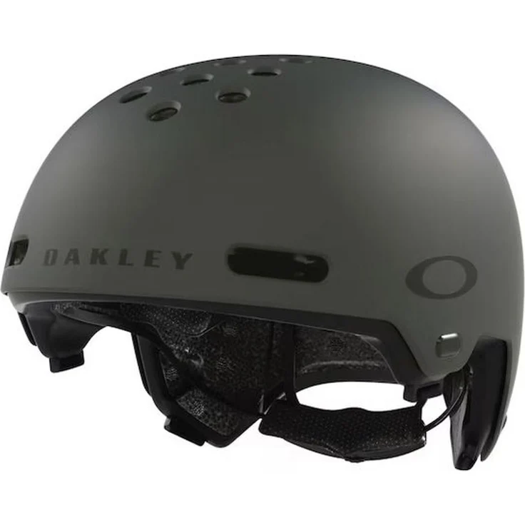 Oakley Helm Street 1 EU MIPS, Fahrradhelm mit antimikrobiellem Futter und 360°-Passformsystem, matte grau, Größe S
