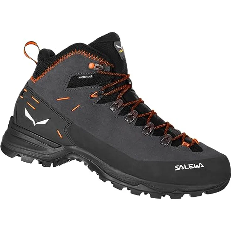 Salewa Alp Mate Winter Mid, Herren Wanderschuhe, wasserdichter Schuh mit Alpine Wool Futter und Pomoca Winter Hike-Sohle, Größe 42.5, Grau – Bild 2