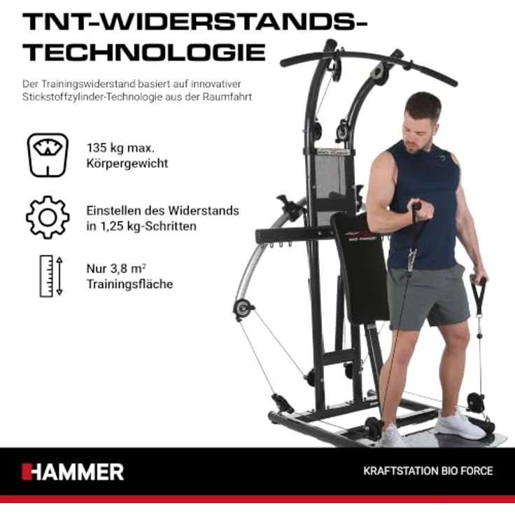 Finnlo by Hammer Kraftstation Bio Force Sport – Bild 2