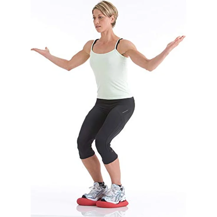 TOGU Balance Pad Senso Venentrainer - Geringe Höhe für Trittsicherheit & Stabilität, individuell belüftbar, zusammenklappbar, blau – Bild 5