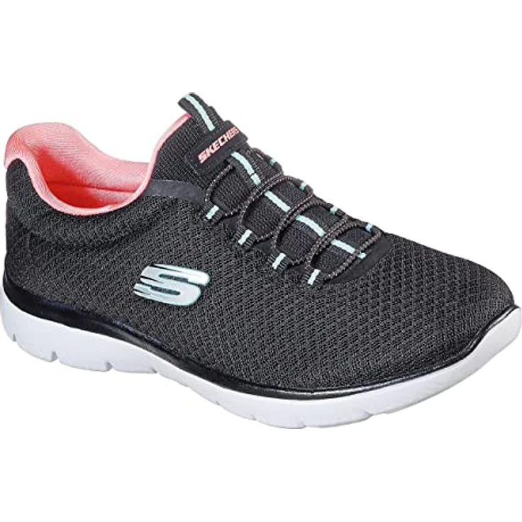 Skechers Sport Womens SUMMITS Sneakers, komfortable Laufschuhe für aktive Frauen, schwarz – Bild 3