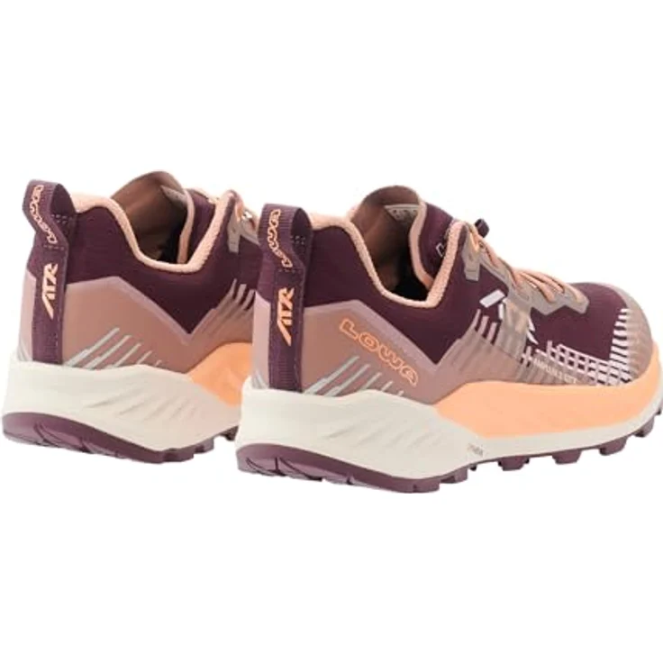 Lowa Amplux 2 GTX Ws, Wanderschuhe mit DYNEVA-Technologie und Lowa Trac-Sohlensystem, bordeaux-ton – Bild 7